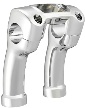 Motocicletta Rialzi Manubrio Morsetto Riser Manubrio Alto 4 Per Per Softail Standard Street Bob FXBB FXDR FXBR Adattatore Barra Riser Da 1.25