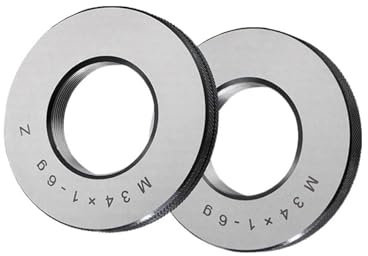 Slät ringmätare Invändig gänga ringmätare Set Icke standard metrisk fin tand 6g TZ M26 till M35