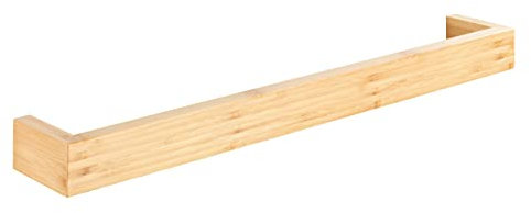 Wenko Barra portasciugamani Bambusa in bambù, 60 cm, portasciugamani