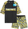 Get Trend Fortnite Costume Piscina Bambino Ragazzi 2 Pz Costumi Mare Pantaloncini da Bagno e Maglietta per Nuoto Spiaggia Viaggio (15-16 Anni, Giallo Fortnite)
