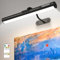 bravzurg Luce LED specchio bagno ricaricabile, 4000mAh applique senza fili con telecomando e calamita, wireless wall light, specchio bagno, armadio, muro, lampada parete senza fili per fotografica