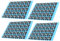 YINETTECH Lot de 120pcs Coussinets en Mousse de 0,5mm pour Clavier Compatible avec HotSwap Claviers Compatible avec Commutateurs à 3 Et 5 Broches