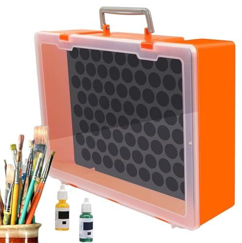 Evemodel Modellfarben Organizer, Aufbewahrungsbox für Farbflaschen