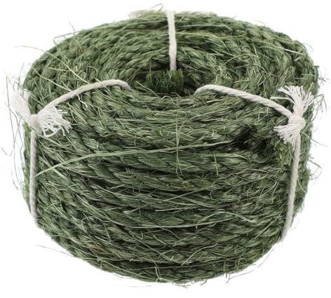 ORFOFE Katzenkratzbaumseil Multifunktions-kratzseil Aus Natürlichem Sisalhanf Verschleißfestes Seil Für DIY-kratzbaum-ersatz Und Bastelarbeiten Schneidbar Und Robust