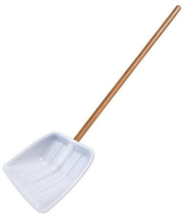 JOCHEN Pala da Neve Pala da Neve Ispessita Pala da Neve Pala di plastica Pala Grande per Uso Domestico Pala per la Spazzatura Pala per la rimozione della Neve a Testa Quadrata Pala Invernale (A, C)