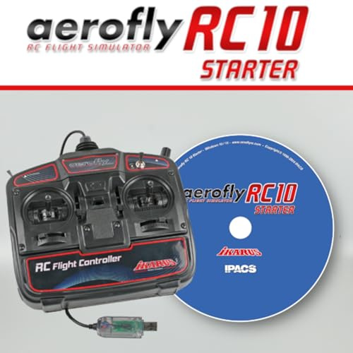 aeroflyRC10 starter på DVD med USB FlightController