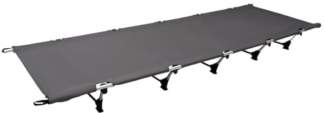 Mejiaren Outdoor Campingbett, Leichtes Campingbett aus Aluminiumlegierung, Multifunktionales Klappbett aus Aluminiumlegierung, Tragkraft 150 kg, Geeignet für Strand, Camping und Reisen