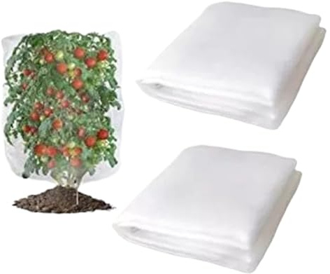 Vogelnetz für Obstbäume, Pflanzenabdeckung, Schutz mit Kordelzug und Reißverschluss, tiersicherer Pflanzenschutz, für Hinterhof, Gewächshaus, Gartenzaun, Spalier, Outdoor, Terrasse,