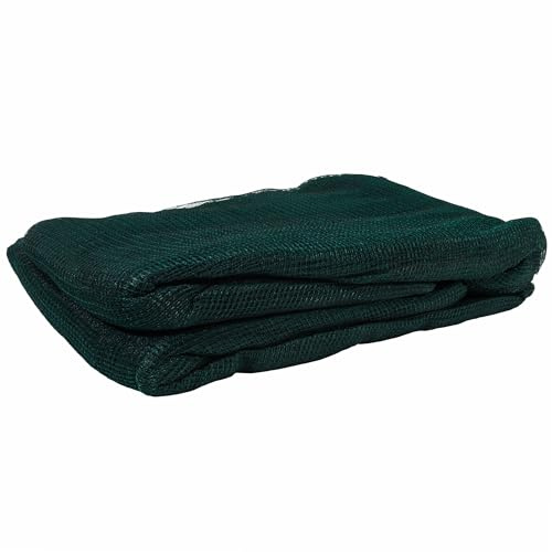 WERKA PRO, Filet de récolte robuste et pratique pour olives, fruits et noix - Conception double trame avec œillets en aluminium pour une installation facile - 6 x 6 m, vert et noir. | Aluminium, polyvalent, robuste, usage jardin, 36m², mailles fines pour récolte efficace, bords renforcés et œillets