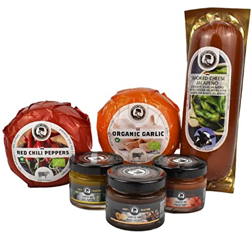 Henri Willig Holländisches Käsepaket mit geräuchertem Käse und Dips