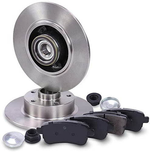 ATEC Germany Bremsenset Hinterachse inkl. Bremsscheiben Ø 260 mm Voll + | Kompatibel mit: RENAULT GRAND SCÉNIC III, MEGANE CC, MEGANE III Grandtour, SCÉNIC III