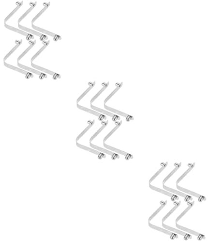 Yardenfun 3sets Edelstahl Pool Griff Befestigung Clips V Clips Ersatz 6 Stücke * 3