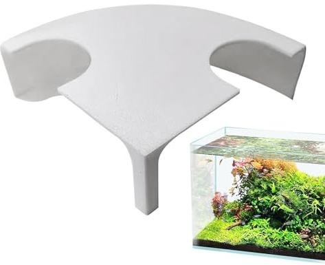 Aquarium Höhle, Zweiloch Fischhaus, Multifunktionelles Bodengrund Zubehör Für Süßwasser Habitat Echsen Versteck Marine Dekoration