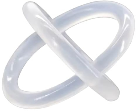 20 Stück Gummi-O-Ringe, 25mm Außendurchmesser 4mm Breite Dichtung Rohrdichtung für Reparaturen weiß, 25mm x 4mm