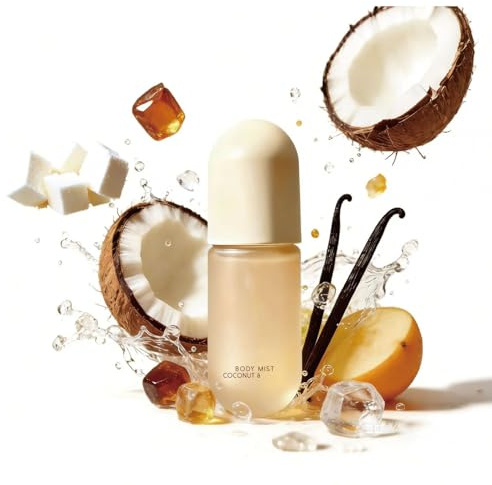 Parfum Vanille Femme,Brume Corporelle Parfumée au Vanille, Brume Cheveux Parfumée,parfum cheveux femme,Longue Durée, Format Voyage- Brume de Soin pour Visage, Corps et Cheveuxs