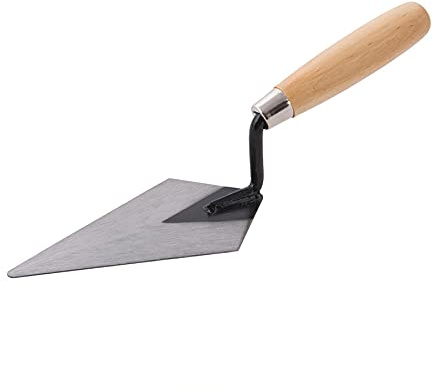Dapetz® Truelle Pointue 150mm Pointage Joints Uniforme Surface Plâtrage Pose Ciment
