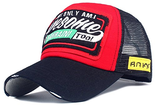 Trucker Mesh Baseballcap Awesome Distressed Snapback Vintage Used Look Retro Sommer Oldschool Kappe Mütze Cap Schirmmütze Basecap