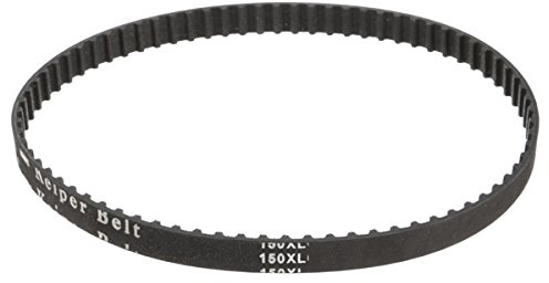 RanDal 150Xl 037 Courroie Crantée Ceinture Dentée Noire À 75 Dents, 10 Mm