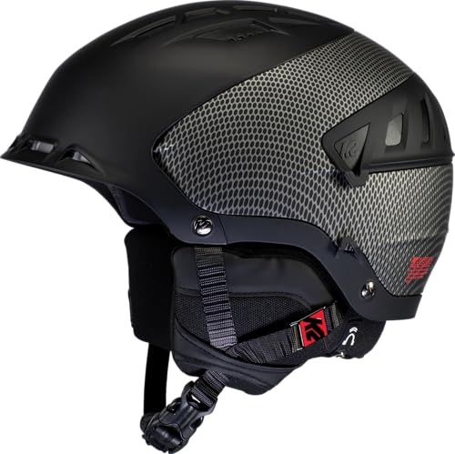 K2 Ski Damen Herren Unisex-Erwachsene Skihelm Diversion — Gunmetal - Black — M (55-59Cm) — 10E4000