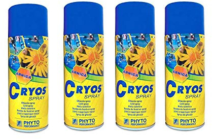 CRYOS Arnica. Spray de 400 ml. PACK de 4 unidades