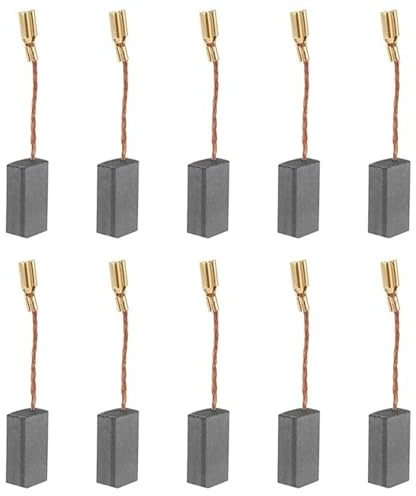 10 PCS Kohlebürsten Motorkohlen Kohlen Kohlebürsten Ersatz Elektrowerkzeug | UYUYong Carbon Brushes Replacement Motorkohlen Kohlebürsten für S1M-FF03-100A/6-100 A86C Makita Ersetzt -16 * 8 * 5 * 46mm