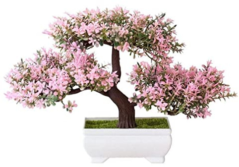 PiniceCore Künstliche Bonsai Baum Simulation Kiefer Pine Tree Topf Anlagen Schreibtisch Display Topfpflanze Für Büro Startseite DIY Dekorativ