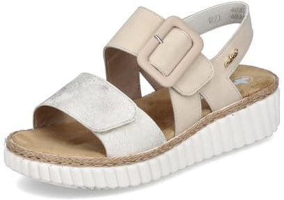 Rieker Femme Sandales 62950, Dame Sandales Fines