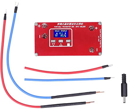 Tragbare Punktschweißmaschine, MCU-Steuerung, LCD-Display, Transistor-Schweißstift-Set für 12 V Autobatterie, Batteriereparatur