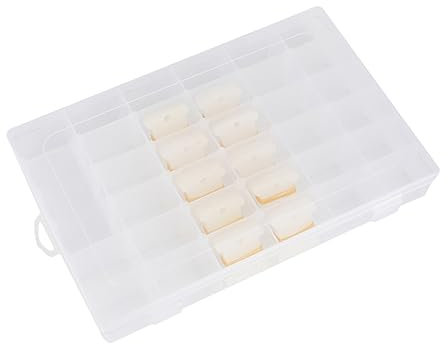 Tofficu Stickerei Wickelplatten Und Aufbewahrungsbox Nähwerkzeug Kreuzstich Und Handarbeiten Fadensortierung Und Aufbewahrung Praktisch Für Heimgebrauch
