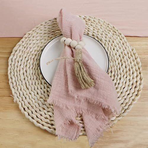 100 Stück 32 x 32 cm elfenbeinfarbene Baumwoll-Servietten für Hochzeit, Party, Weihnachten, Tischdekoration, Retro-Vintage-Stil, Stoffservietten, wiederverwendbar und elegant