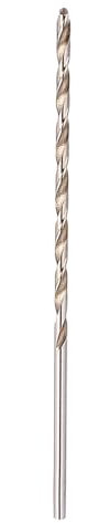 Yuecoom Spiralbohrer, Spiralbohrer mit geradem Schaft, neues 4 mm extra langes 160 mm HSS-Spiralbohrer-Schlangenbohrer-Sortiment, gerader Schaft, Schlangenbohrer-Werkzeug für