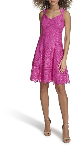 Kensie Women's Dresses, Fuchsia,10