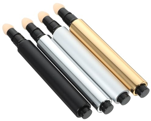 ARTSEWPLY 4st Små Kosmetiska Concealer Penner Tom Lättviktig Dispenser För Flytande Makeup Läckagesäker För Resor Och Dagligt Användande Varje Penna