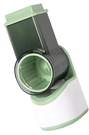 VIVIWI Cortador de verduras eléctrico para ensalada, triturador electrónico de frutas, rallador de queso para uso doméstico y cocina, rallador eléctrico