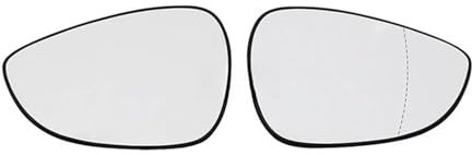 FHFB Rückspiegelglas Seitenspiegelglas Für Ford Für Fiesta Für MK7 2009 2010 2011 2012 2013 2014 2015 Ohne Heizung Rückspiegel Kfz-Zubehör Auto Rückspiegelglas(Pair)