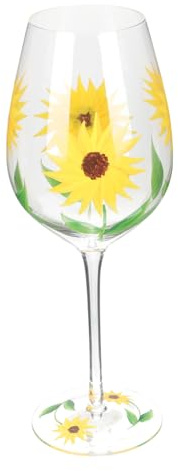 LIGIGWASH Copa de Champán Vintage con Pintada Mano Diseño Francés Elegante para Fiestas Copa de Vino Resistente y Estable para Hogar y Restaurante