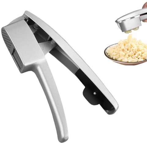 Tritaglio per Aglio,Realizzato in Alluminio | Affettatore Di Verdure E Tritacarne | Per Alimentazione Sana Cucina Quotidiana Famiglia Cottura Preparazione Pasti
