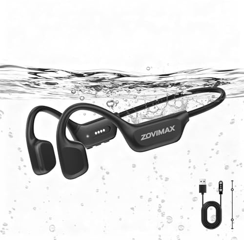 ZOVIMAX Auriculares Conducción Ósea Natación