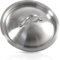Kerafactum® Edelstahl Topfdeckel Deckel Ersatz Pfannendeckel Universaldeckel für Kochtopf Kasserolle Bratpfanne Wok Topf oder Pfanne Topfgröße Ø 20 cm Edelstahlgriff flacher Deckelrand