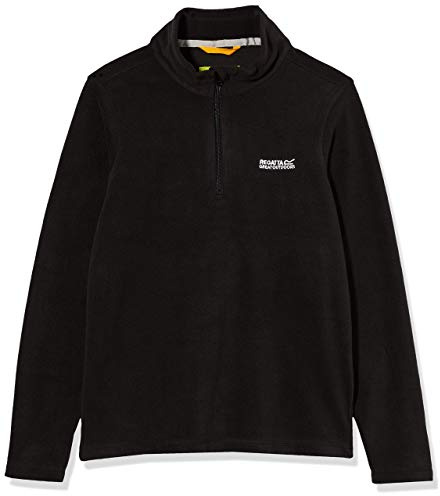 Regatta Hot Shot II barnfleece, barnrum, RKA148, svart/svart, FR : XL (midjemått: 13 ans)