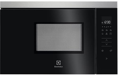 Electrolux MQ818GXE forno a microonde Nero, Acciaio inox Microonde con grill Da incasso 17 L 800 W