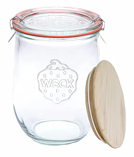 Weck 745 Tulip Jars (Weck 745 // Wooden Lid)