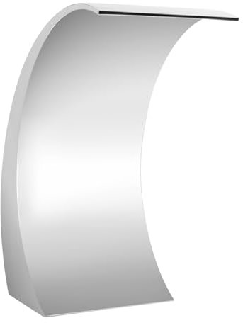 Cascata piscina fontana cascata flusso d'acqua in acciaio inox a cascata piscina irrigatore fontana adatto per stagni da giardino, stagni o piscine