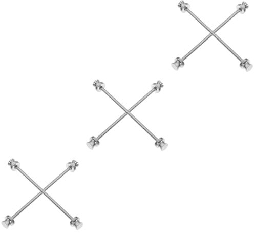 VALICLUD 6stücke Herren Kragenpins Krawattenklammern Anstecknadeln Für Hemdkragen Robustes Design Aus Einfach Zu Bedienen Für Besondere Anlässe Und Tägliches Tragen