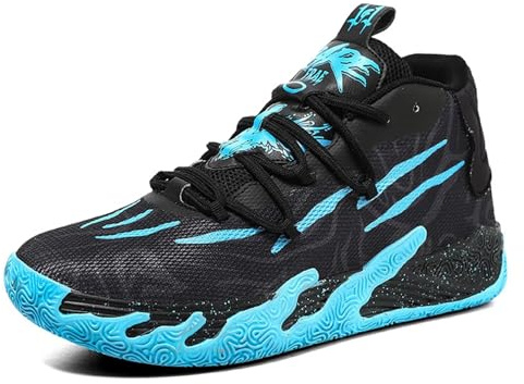 Scarpe da Basket Uomo Alte Sportive da Donna Moda Antiscivolo Sneakers Scarpe Outdoor Multisport Casual Shoes