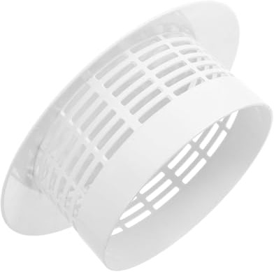 FUTUREORYY Tapa de Redonda para Exterior Protectora Resistente al Viento y Lluvia Ventilación Óptima para Techo de