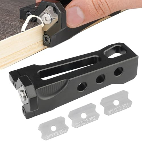 Cepilladoras manuales para madera | Herramienta portátil para cepillar madera a mano para alisar y recortar superficies | Cepillo alisador para carpintero