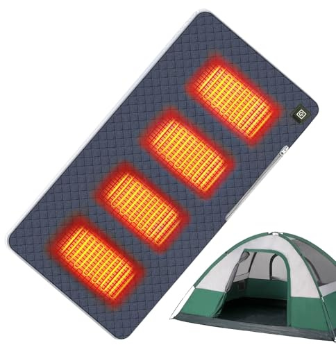 Coussin De Stade Chauffant – Coussin Électrique Sans Fil, Chauffage De Siège Portable, Tapis De Blanchisseur Extérieur, Chauffant Rechargeable | Électrique Sans Fil 3 Réglages Pour Sta