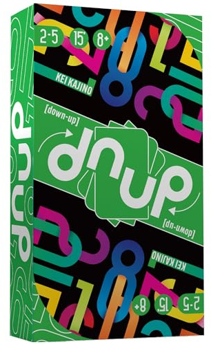 Asmodee | dnup | Strategy Card Game | Ages 8+ | 2 to 5 Players | 15 Minutes Playtime | English version