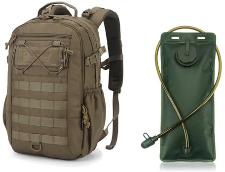Mardingtop 20L Militär Rucksack & Trinkblase 2.5L Set